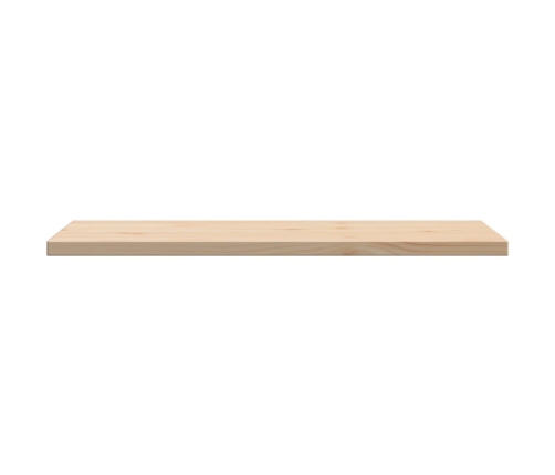 Tablero de mesa rectangular 3 uds madera de pino 80x47x2,5 cm