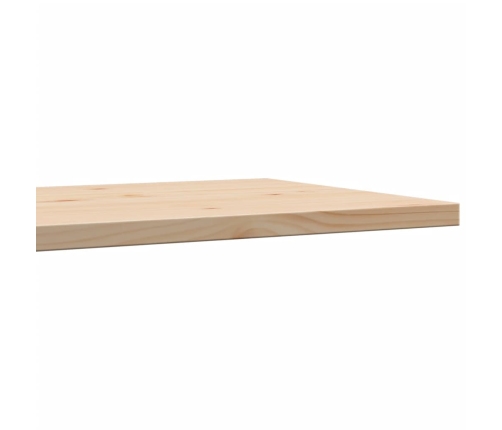 Tablero de mesa rectangular 3 uds madera de pino 80x47x2,5 cm