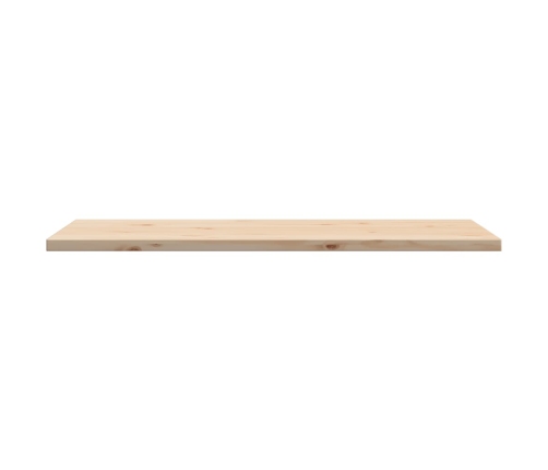 Tablero de mesa rectangular 4 uds madera de pino 100x50x2,5 cm