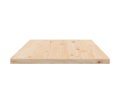 Tablero de mesa rectangular 4 uds madera de pino 100x50x2,5 cm