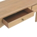 Mesa consola con 2 cajones madera de ingeniería 110x35x76 cm