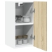 Armario colgante cocina contrachapada color roble 29,5x31x60 cm