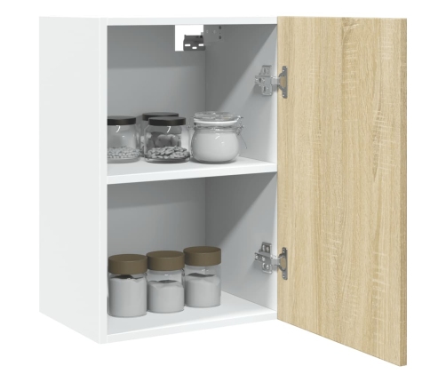 Armario colgante cocina contrachapada color roble 39,5x31x60 cm