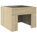 Mesa de centro con Infinity LED roble Sonoma 40x40x30 cm