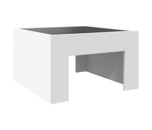 Mesa de centro con Infinity LED blanco 50x50x30 cm