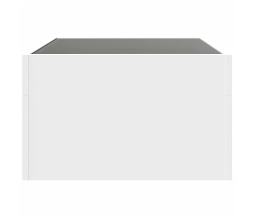 Mesa de centro con Infinity LED blanco 70x50x30 cm