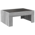 Mesa de centro con Infinity LED gris Sonoma 70x50x30 cm