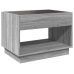 Mesa de centro con Infinity LED gris Sonoma 70x50x50 cm