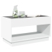 Mesa de centro con Infinity LED blanco 90x50x50 cm