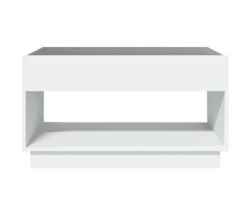 Mesa de centro con Infinity LED blanco 90x50x50 cm