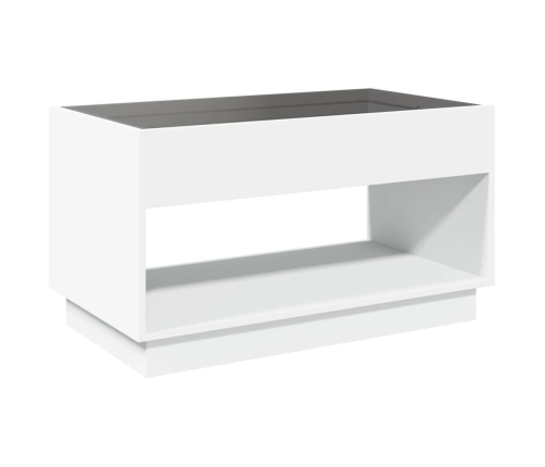 Mesa de centro con Infinity LED blanco 90x50x50 cm