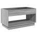 Mesa de centro con Infinity LED gris Sonoma 90x50x50 cm