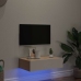 Mueble para TV con luces LED blanco 60x35x15,5 cm