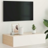 Mueble para TV con luces LED blanco 60x35x15,5 cm