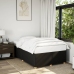 vidaXL Estructura de cama tela negro 120x190 cm