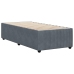 vidaXL Estructura de cama de terciopelo gris oscuro 100x200 cm