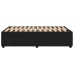 vidaXL Estructura de cama terciopelo negro 120x190 cm