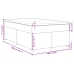 Cama box spring con colchón tela gris claro 160x200 cm