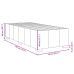 Cama box spring con colchón tela gris claro 90x190 cm