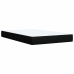 Cama box spring con colchón tela negro 80x200 cm