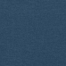 Cama box spring con colchón tela azul 90x190 cm
