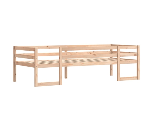 Estructura de cama para niños madera maciza de pino 80x200 cm