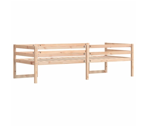 Estructura de cama para niños madera maciza de pino 80x200 cm