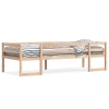 Estructura de cama para niños madera maciza de pino 80x200 cm