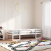 Estructura de cama para niños madera de pino blanco 90x200 cm