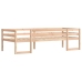 Estructura de cama infantil madera maciza de pino 90x190 cm