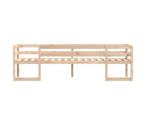 Estructura de cama infantil madera maciza de pino 90x190 cm