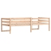 Estructura de cama infantil madera maciza de pino 90x190 cm