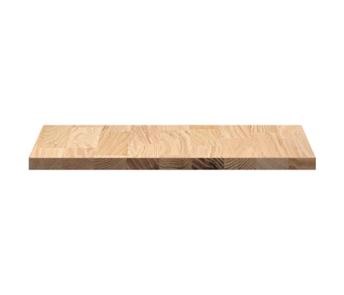 Encimera de cocina rectangular madera maciza roble