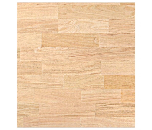 Encimera de cocina rectangular madera maciza roble