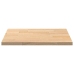 Encimera de cocina rectangular madera maciza roble