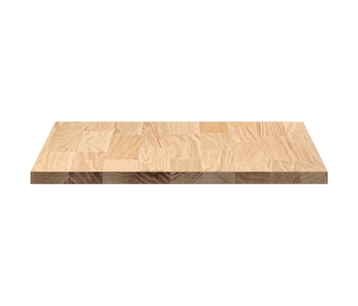 Encimera de cocina rectangular madera maciza roble