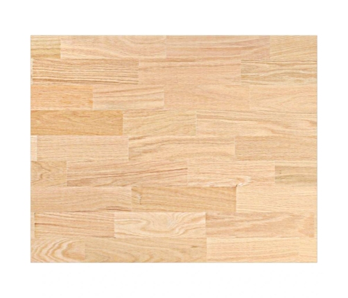 Encimera de cocina rectangular madera maciza roble