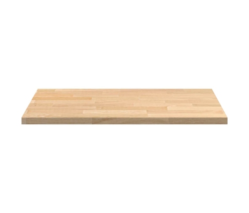 Encimera de cocina rectangular madera maciza roble