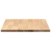 Encimera de cocina rectangular madera maciza roble