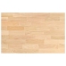 Encimera de cocina rectangular madera maciza roble