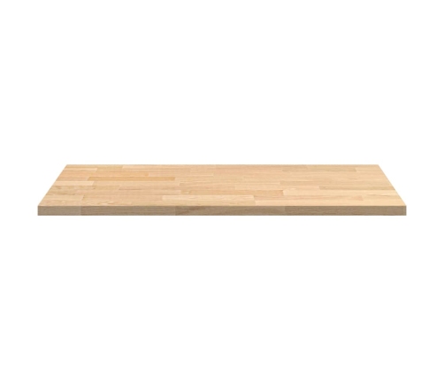 Encimera de cocina rectangular madera maciza roble