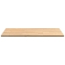 Encimera de cocina rectangular madera maciza roble