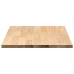 Encimera de cocina rectangular madera maciza roble