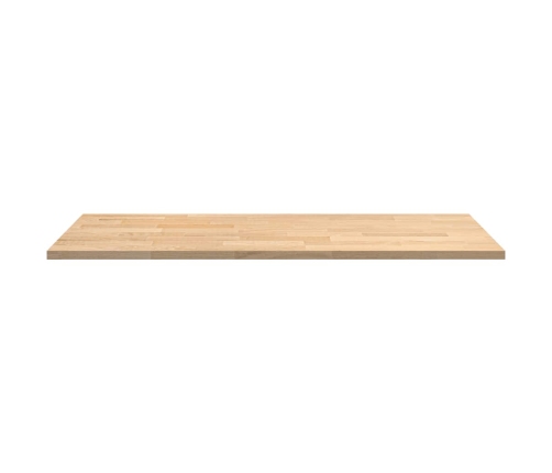 Encimera de cocina rectangular madera maciza roble