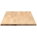 Encimera de cocina rectangular madera maciza roble