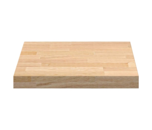 Encimera de cocina rectangular madera maciza roble