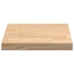 Encimera de cocina rectangular madera maciza roble