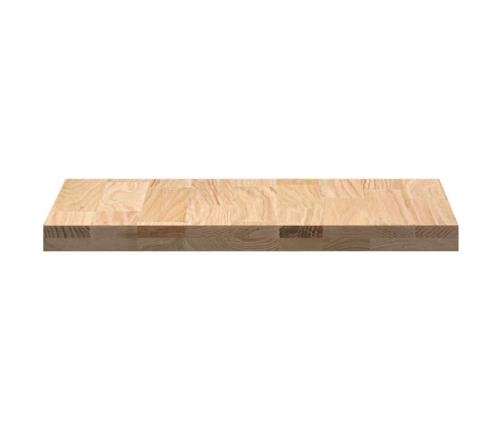 Encimera de cocina rectangular madera maciza roble