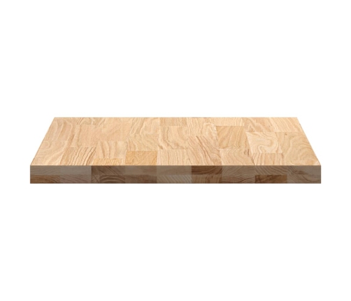 Encimera de cocina rectangular madera maciza roble