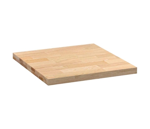 Encimera de cocina rectangular madera maciza roble